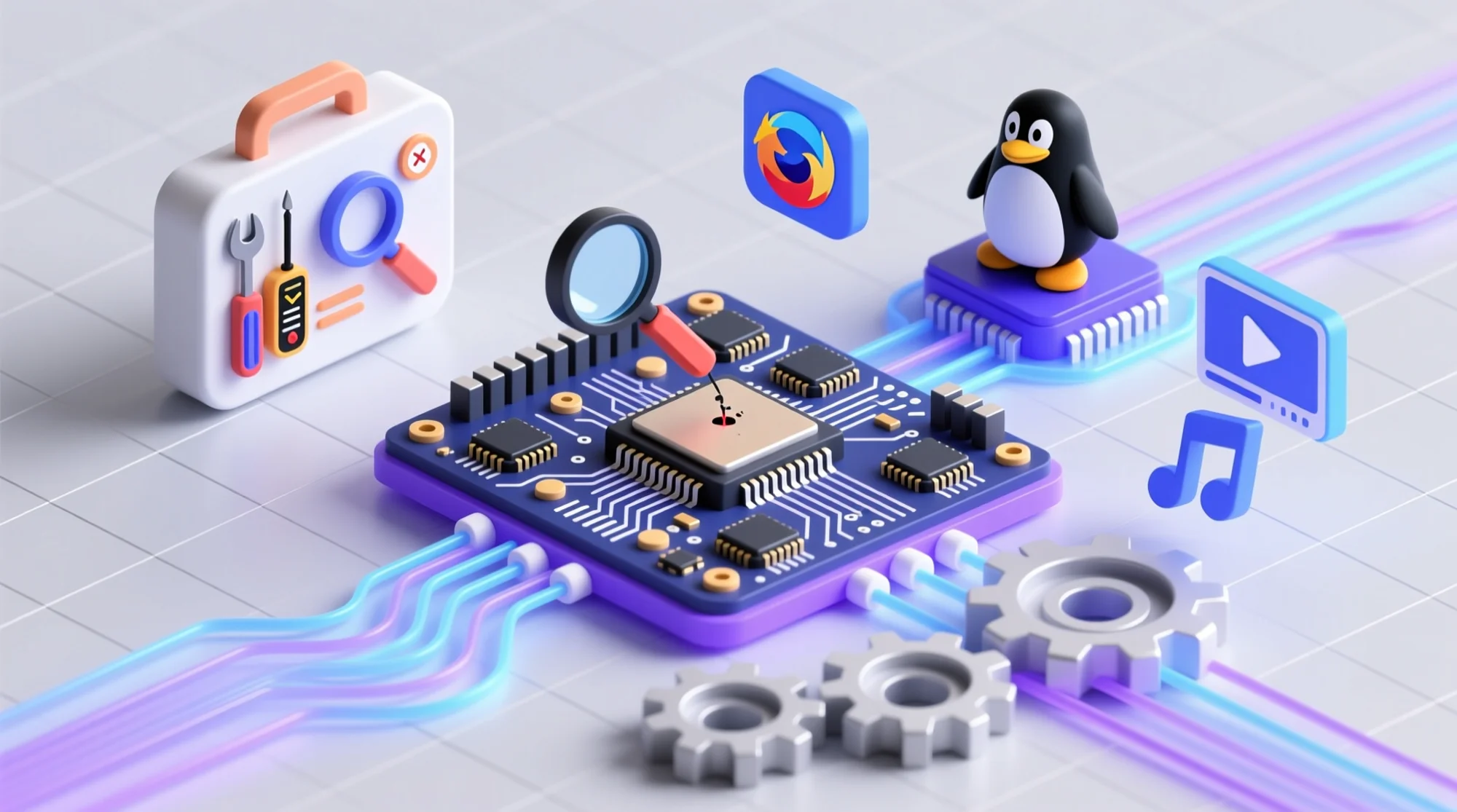 全面解析 Linux 桌面系统的网络配置、NetworkManager、DNS 解析、防火墙设置和网络故障排查方法